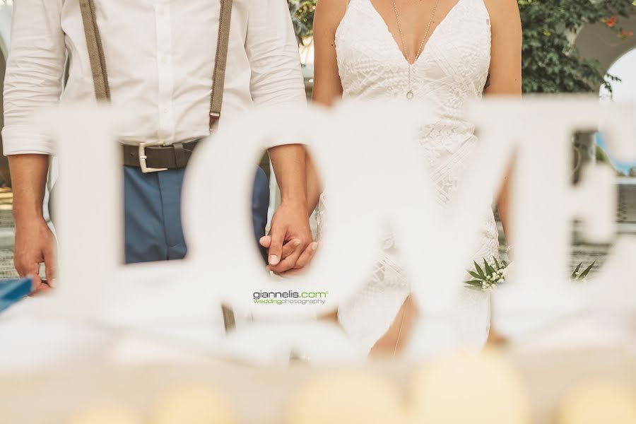 Fotografo di matrimoni Antonis Giannelis (giannelis). Foto del 9 agosto 2018