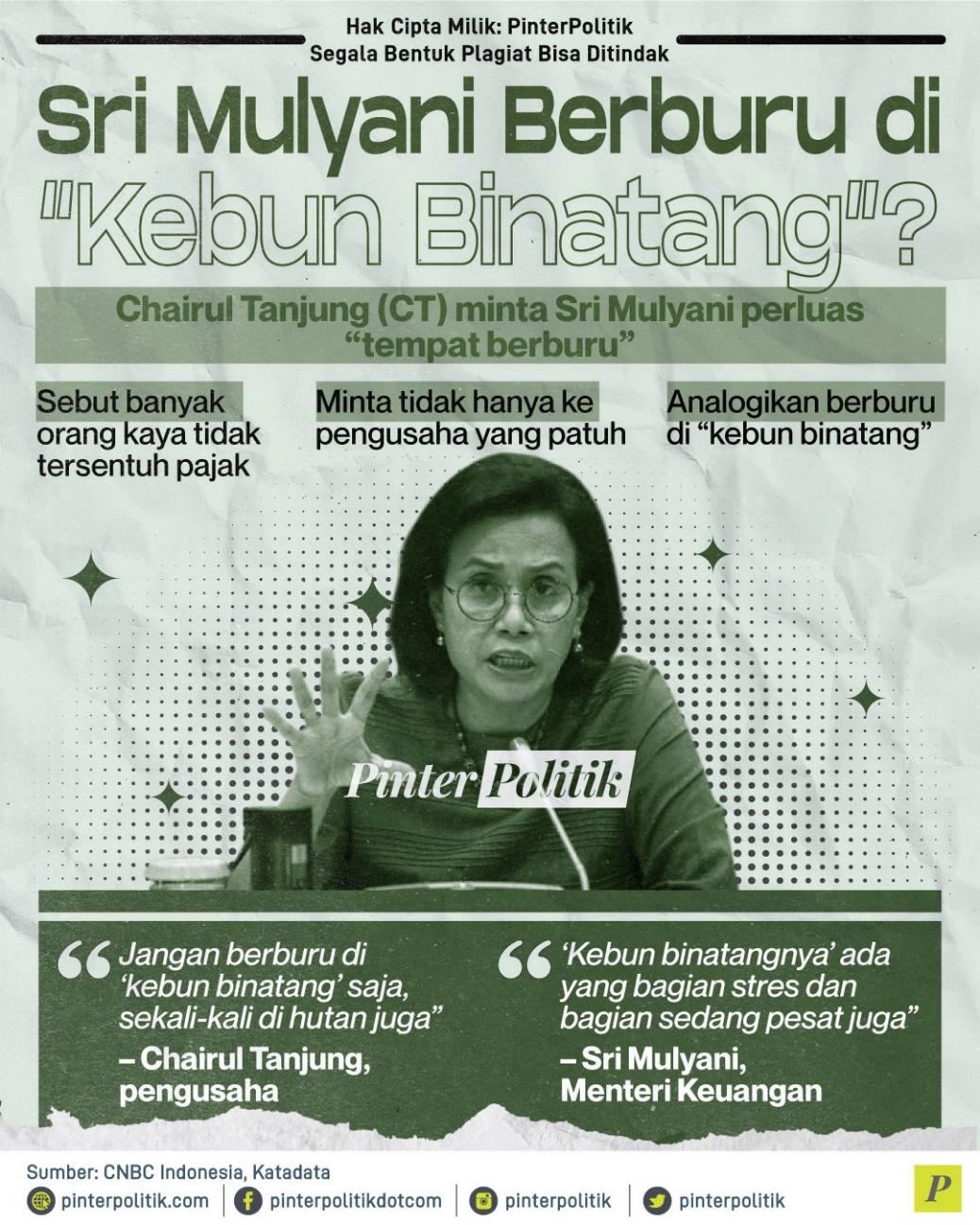 Sri Mulyani Berburu di Kebun Binatang