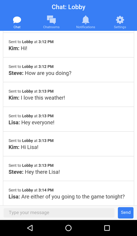 Lochat Screen 3