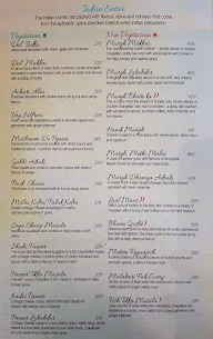 The Saffron Boutique menu 6