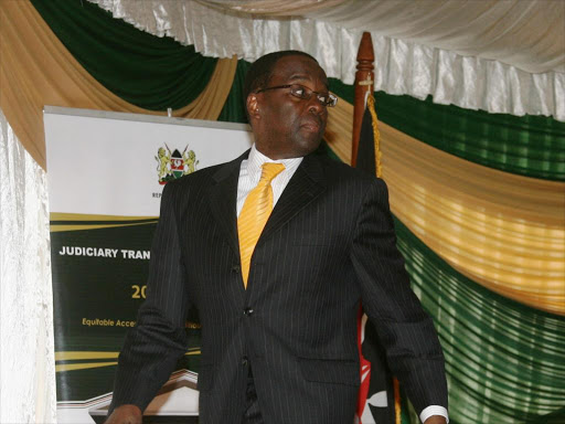 Chief justice Willy Mutunga .Photo/HEZRON NJOROGE