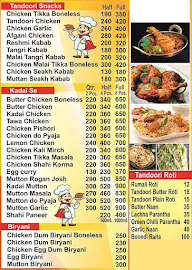 Panjabi Delicious menu 2