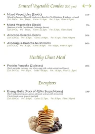 Procaf Fitness Meals menu 4