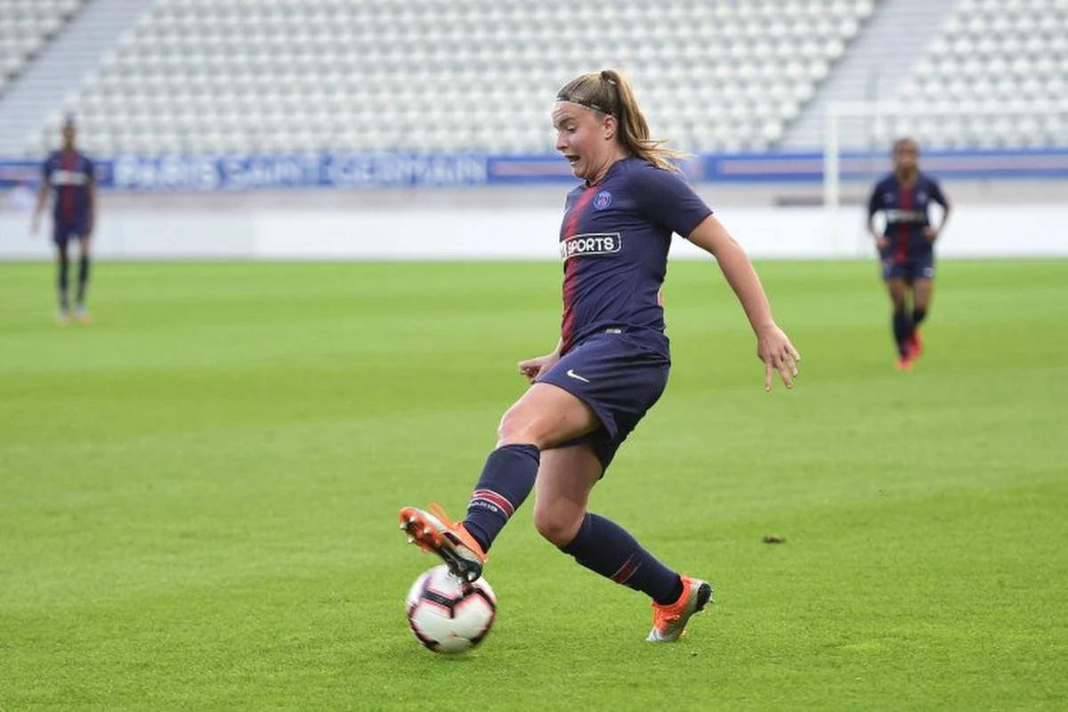 En manque de temps de jeu, Davinia Vanmechelen quitte le PSG