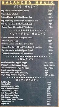 Hashtag Happy Foods menu 4