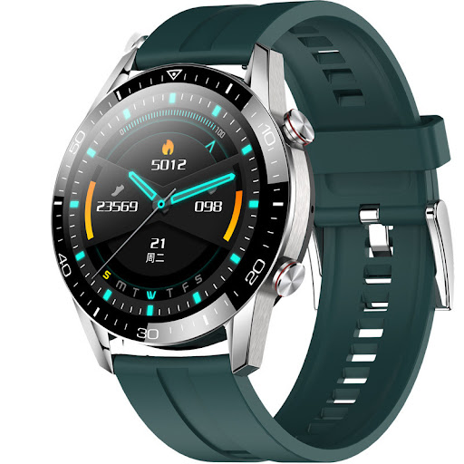 Title 2, New Bluetooth Calling Heart Rate Blood Oxygen B...
