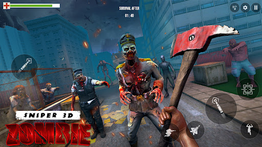 Screenshot Sniper 3D Zombie: Sniper Games