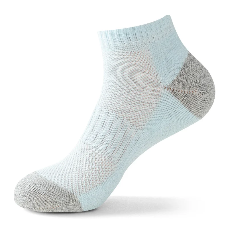 Chaussettes de sport femme avec semelle éponge épaisse, absorbant l'humidité, idéales pour le sport et l'entraînement, confort et performance.