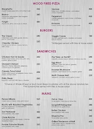 1 Lounge and Restaurant menu 8