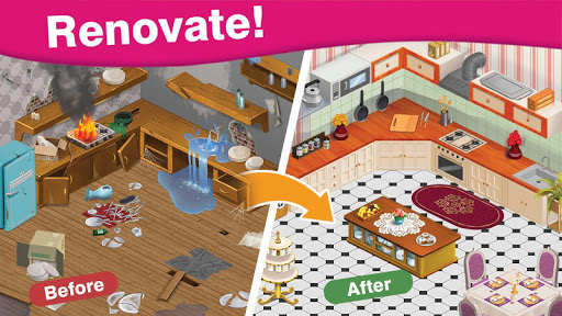 Home Cafe : Mansion Design - Match Blast screenshots 7