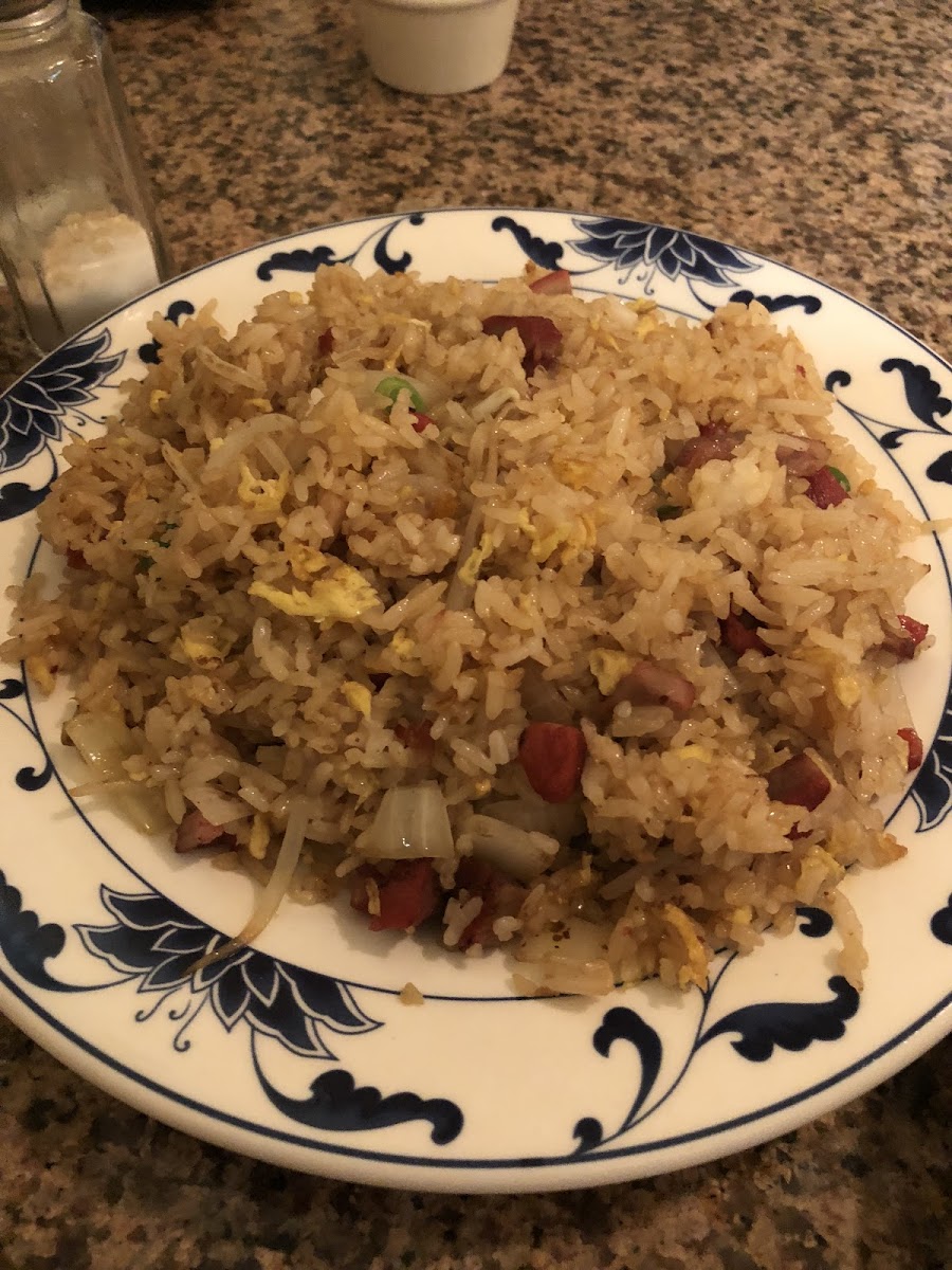 Pork fried rice!!