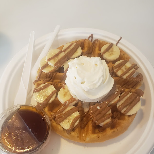 Gluten-Free Waffles at Cannon Coffee