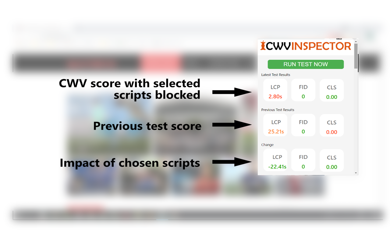 Core Web Vitals Inspector Preview image 0