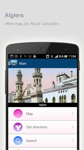 Algiers Map offline
