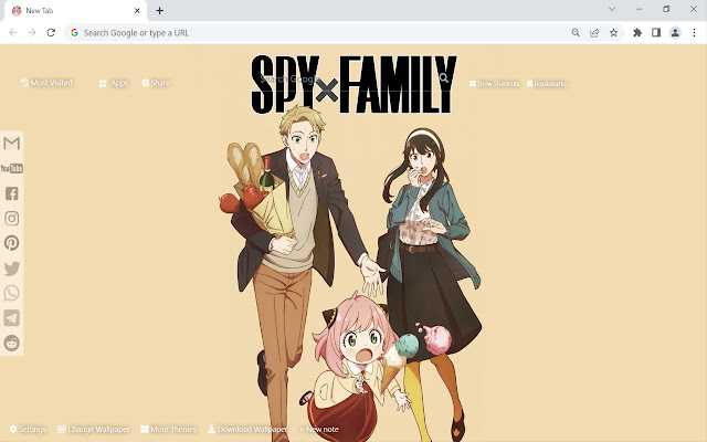 Spy x Family Fondo de pantalla de