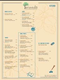 Taruveda Bistro menu 2