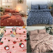 Vỏ Chăn Poly Cotton Có Khóa Kéo Để Lồng Ruột, Kích Thước Tiêu Chuẩn Nhiều Mẫu ( Chưa Bao Gồm Ruột Chăn )