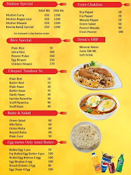 Aashu Egg Corner menu 4