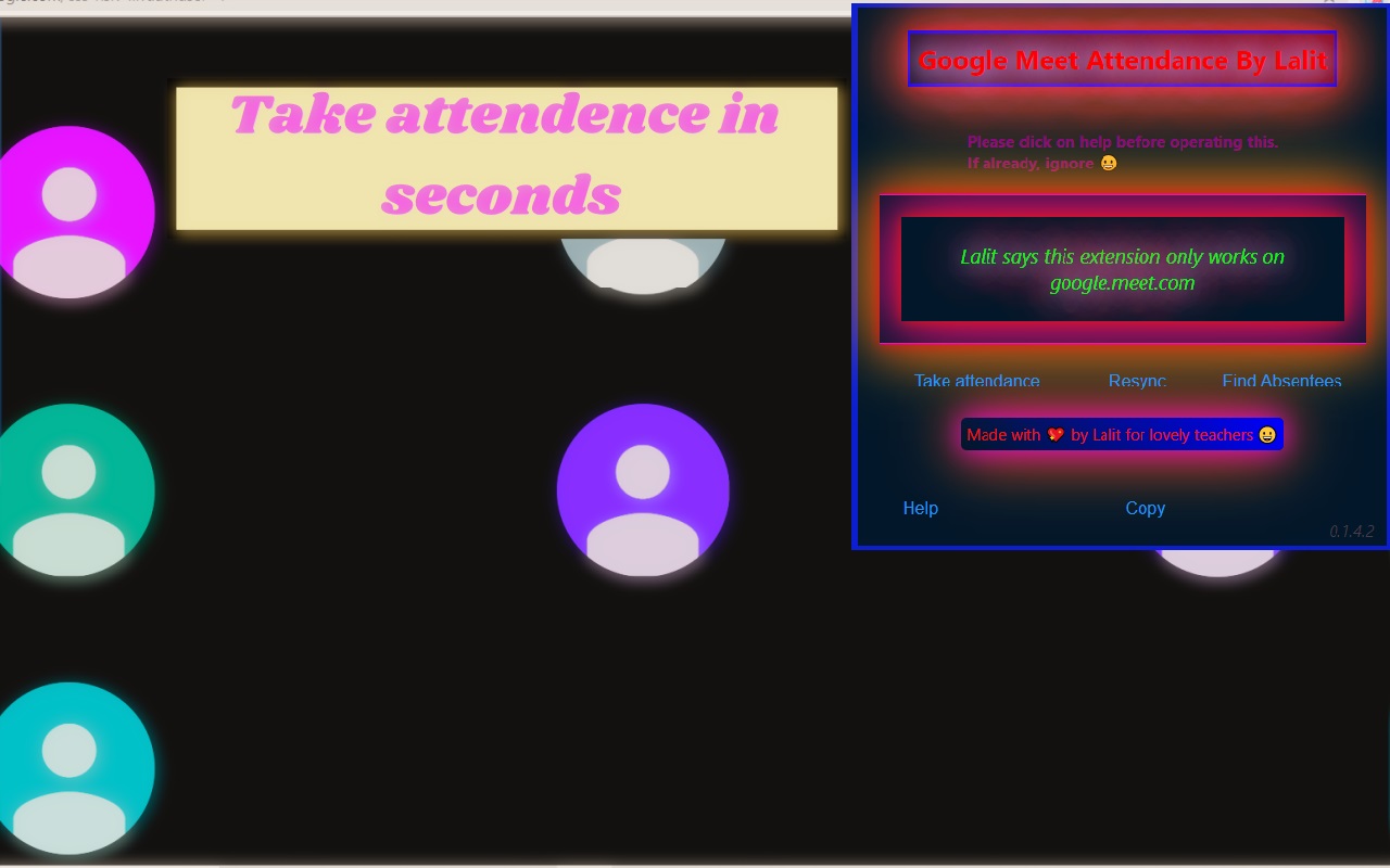 Google Meet Attendance Preview image 0