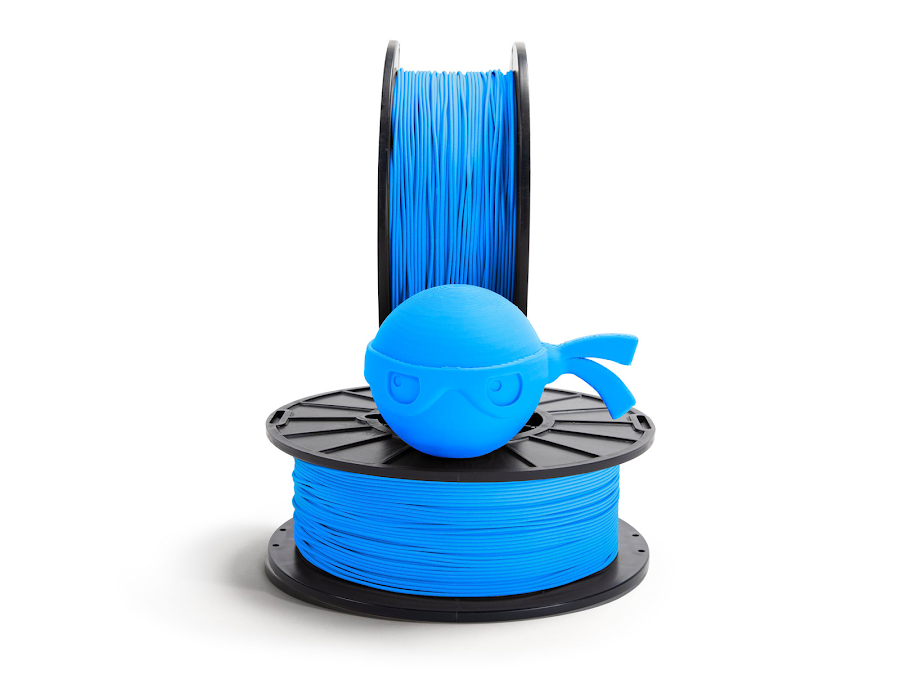 NinjaTek Chinchilla Sky Blue TPE Filament - 2.85mm (0.5kg)