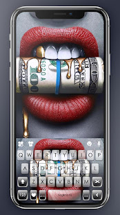 Sexy Lips Dollar Keyboard Background 1.0 APK + Mod (Unlimited money) إلى عن على ذكري المظهر