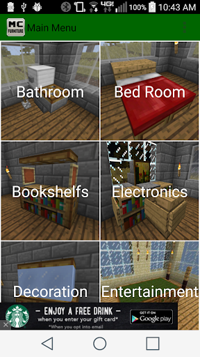 Furniture Guide for Minecraft