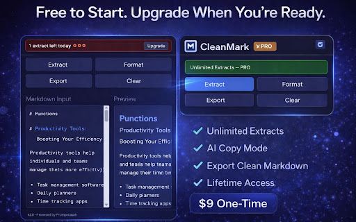 CleanMark - Smart Markdown Extractor screenshot 5