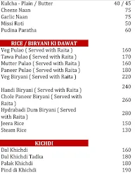 Rajwadi menu 2