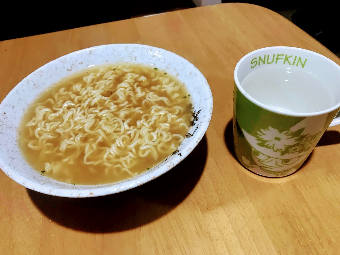 ダブルラーメン完成！