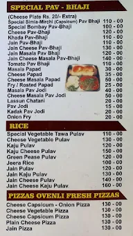 Preeti Juice Bar and Pav Bhaji menu 6