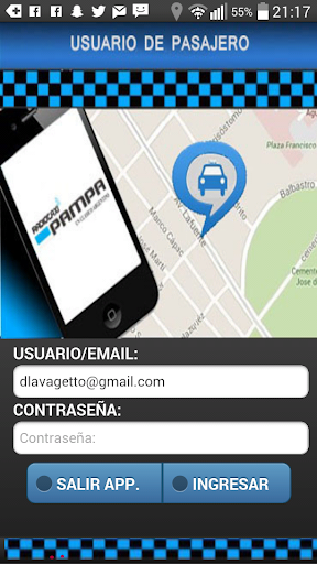 Pasajeros Radio Taxi Pampa