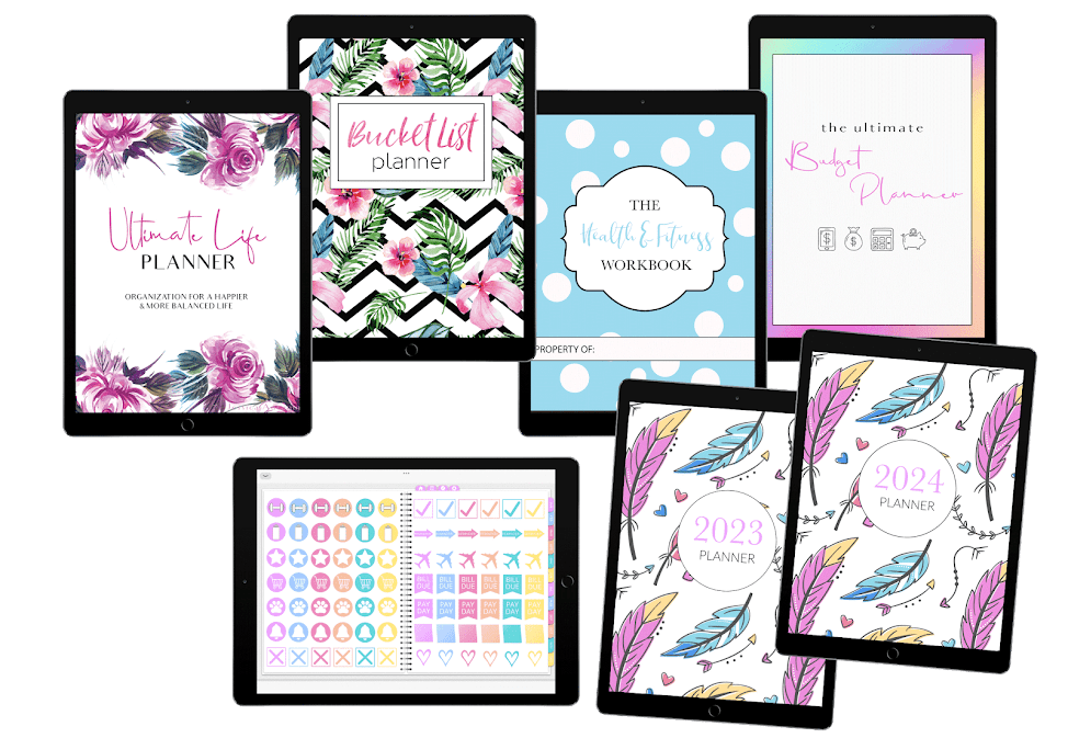 The Ultimate Life Planner  Printable Planner, Life Organizer