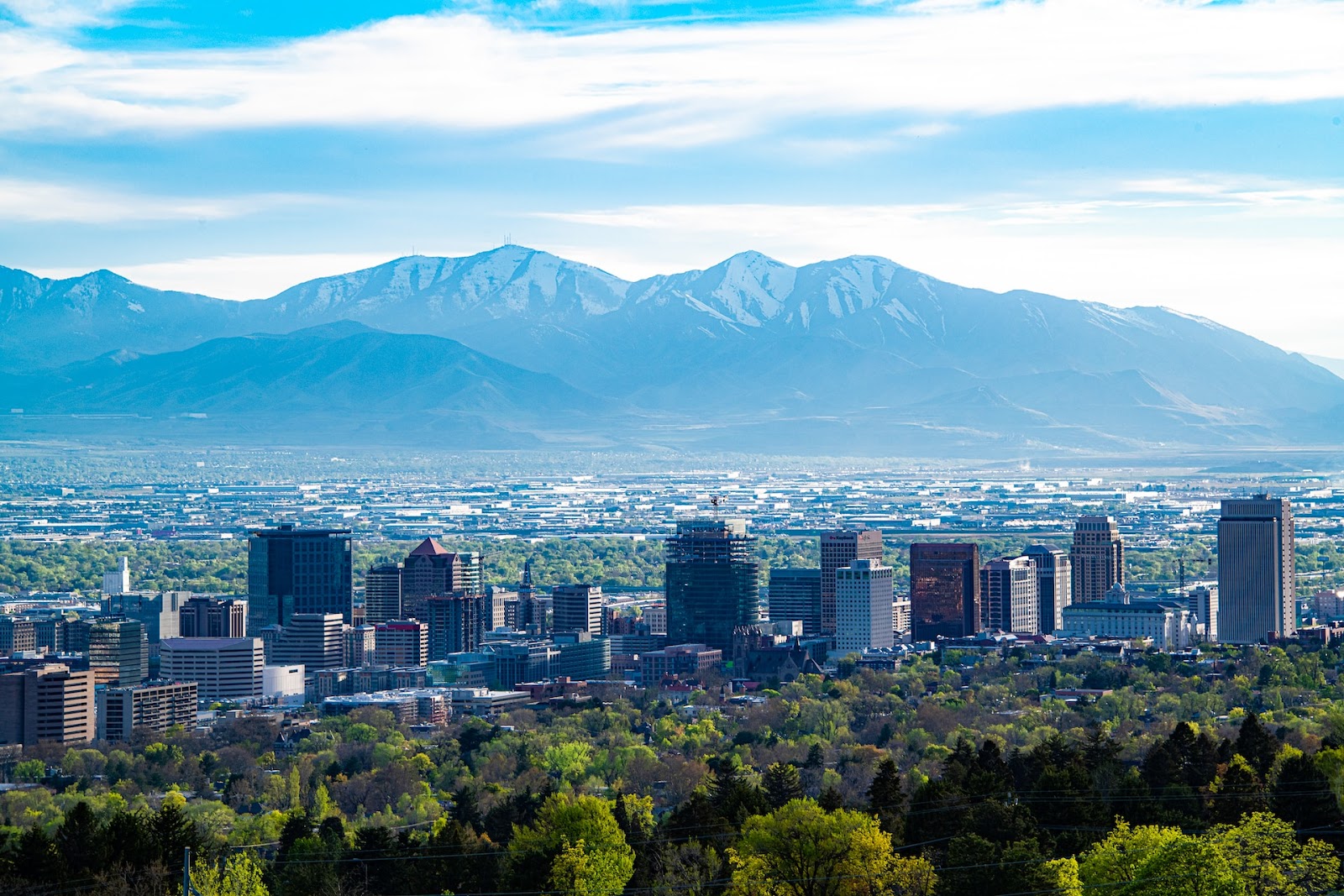 utah city skyline 