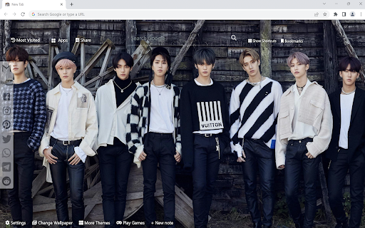 Stray Kids Wallpaper New Tab