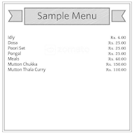 Amudha Chettinad Restaurant menu 1