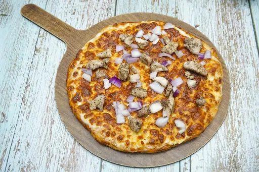 BBQ Chicken And Onion Pizza [7 Inches]