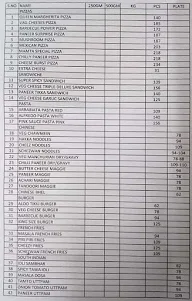 Mamta Ice Breaker menu 6