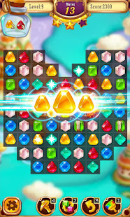 Diamonds Crush - jewel blast banner