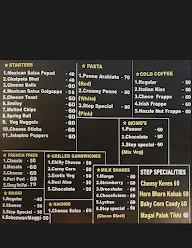 Step Right Up Cafe menu 5