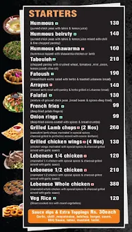 Flamin Grill menu 2