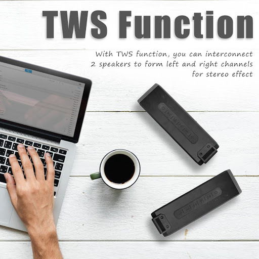 Title 3, Outdoor Waterproof Portable 40W Bluetooth Speak...