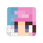 Cover Image of Download MCPE Skin Pixel World⭐for Minecraft Color byNumber 1.3 APK