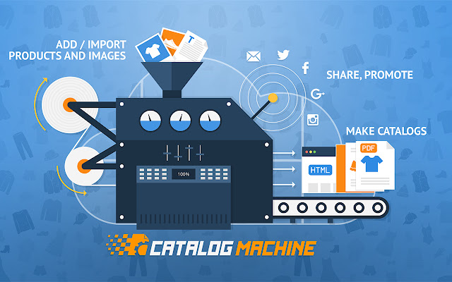 Catalog Machine - Easy Online Catalog Maker chrome extension