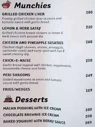 Gelato Italiano menu 1