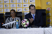 Danny Jordaan (President) during the SAFA Press Conference with national team coaches at SAFA House on July 26, 2018 in Johannesburg, South Africa. 