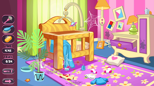 Screenshot House Cleaning Game
