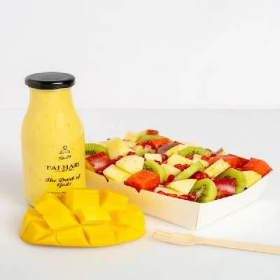 Combo 5 (Fruit Energy Box + Mango Lassi)