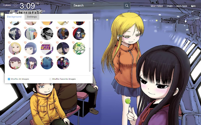 High Score Girl Wallpapers Theme New Tab