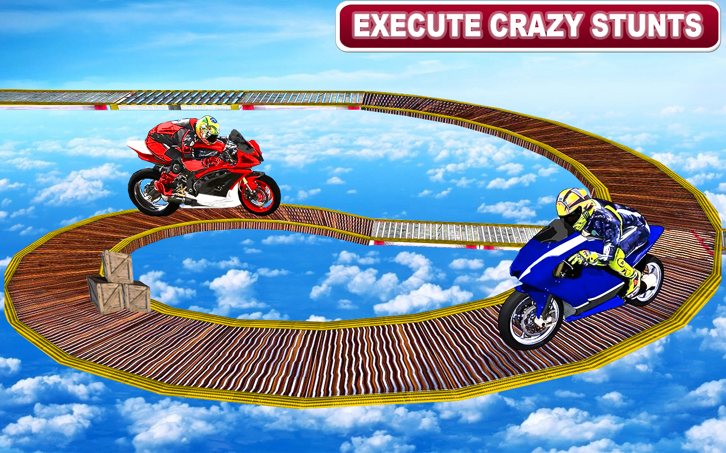   Racing Moto Bike Stunt : Impossible Track Game- 스크린샷 