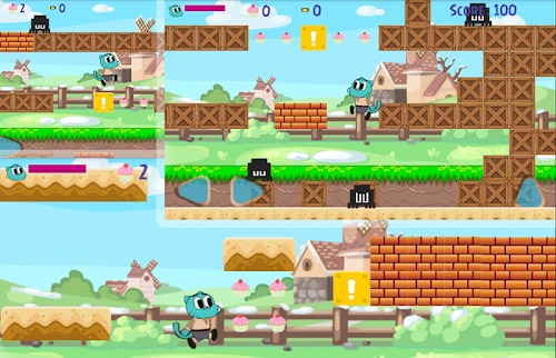 Android application Great Gumball Run Adventure screenshort